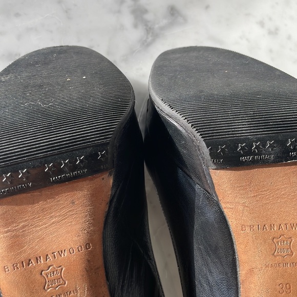 Brian Atwood Peeptoe Sling Back Platform Heel size 39 - Picture 9 of 13